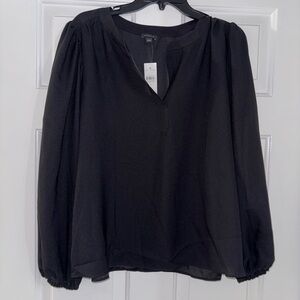 Ann Taylor Black Blouse
